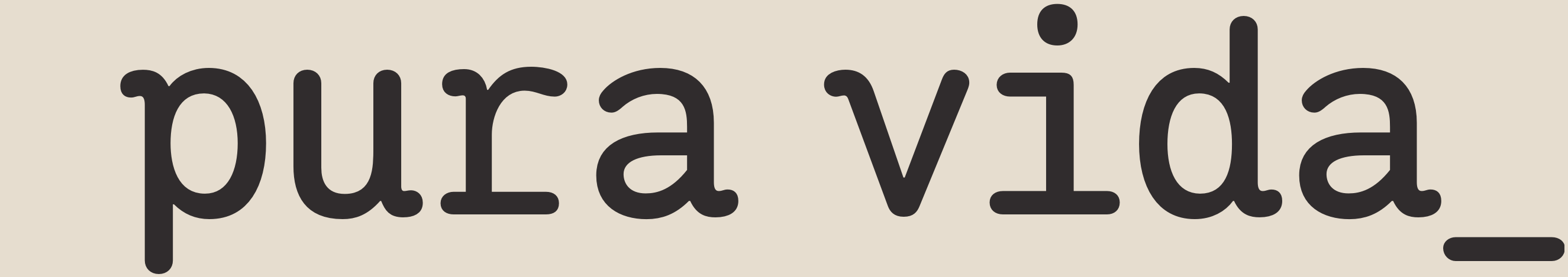 Pura Vida